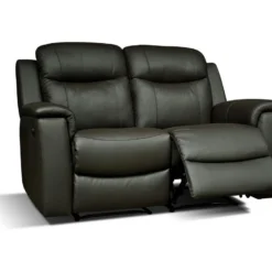 Fauteuil Relax EVASION En Cuir - Gris Clair -Promos Fauteora Magasin canape 16754 3