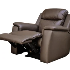 Fauteuil Relax EVASION En Cuir - Marron -Promos Fauteora Magasin canape 17111