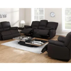 Fauteuil Relax électrique En Cuir MARCIS - Marron 25 Fauteuil Relax électrique En Cuir MARCIS - Marron -Promos Fauteora Magasin canape 173240 2