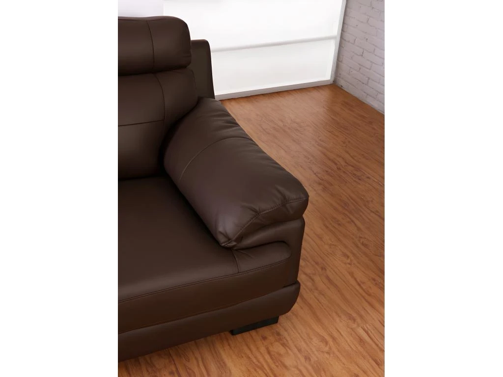 Fauteuil En Cuir De Buffle MANUELLA - Blanc Ivoire 22 Fauteuil En Cuir De Buffle MANUELLA - Blanc Ivoire – Image 20