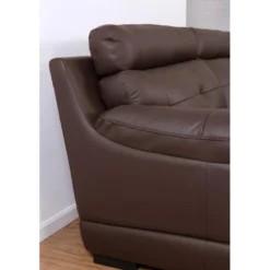 Fauteuil En Cuir De Buffle MANUELLA - Blanc Ivoire 40 Fauteuil En Cuir De Buffle MANUELLA - Blanc Ivoire -Promos Fauteora Magasin canape 18975