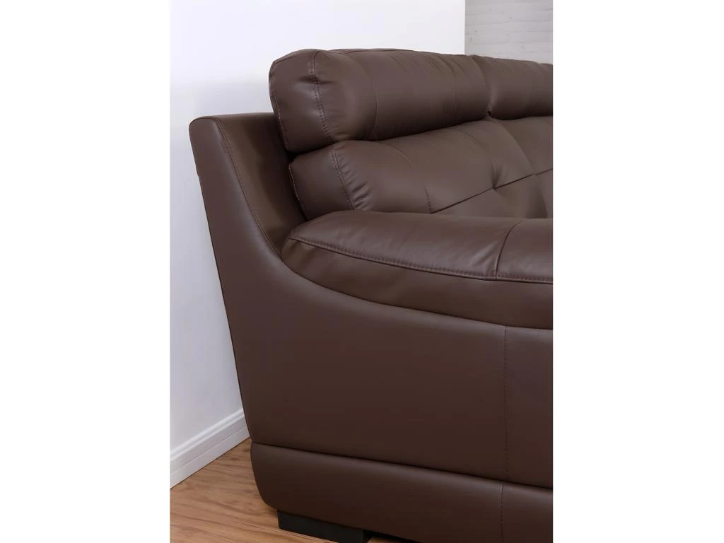 Fauteuil En Cuir De Buffle MANUELLA - Blanc Ivoire 21 Fauteuil En Cuir De Buffle MANUELLA - Blanc Ivoire – Image 19