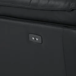 Fauteuil Relax électrique En Cuir De Vachette Noir NOVENA 21 Fauteuil Relax électrique En Cuir De Vachette Noir NOVENA -Promos Fauteora Magasin canape 22253889