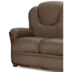 Fauteuil 100% Cuir De Buffle ADELAIDE - Noir -Promos Fauteora Magasin canape 278209 1