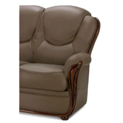 Fauteuil 100% Cuir De Buffle ADELAIDE - Noir -Promos Fauteora Magasin canape 278211 1
