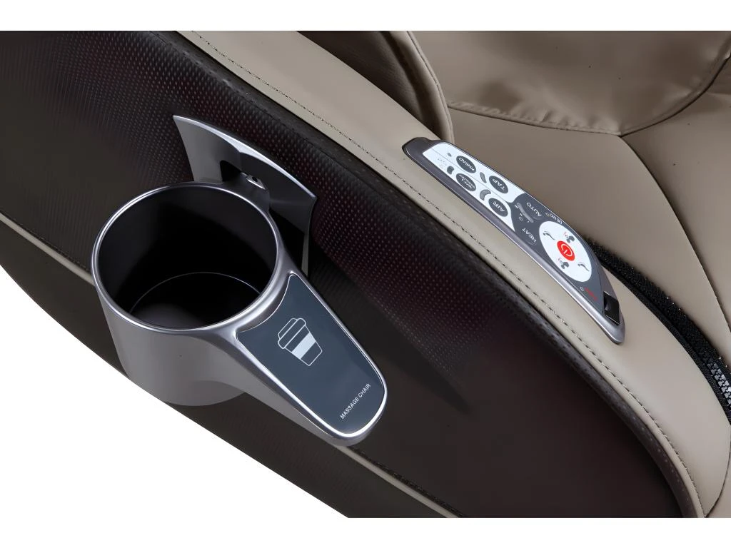 Fauteuil Massant ADRASTEE En Simili - Option Bluetooth - Beige 11 Fauteuil Massant ADRASTEE En Simili - Option Bluetooth - Beige – Image 9