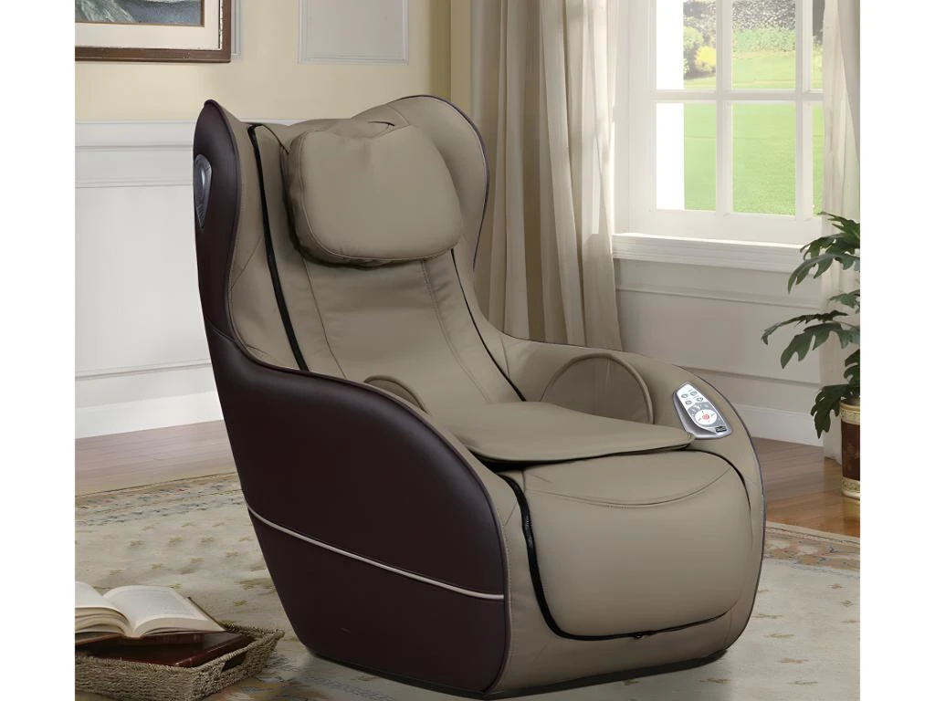 Fauteuil Massant ADRASTEE En Simili - Option Bluetooth - Beige 3 Fauteuil Massant ADRASTEE En Simili - Option Bluetooth - Beige