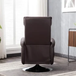 Fauteuil Massant KOSTAS En Simili - Marron -Promos Fauteora Magasin fauteuil massant 314299