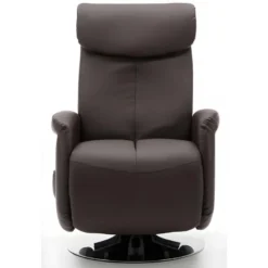 Fauteuil Massant KOSTAS En Simili - Marron -Promos Fauteora Magasin fauteuil massant 314301