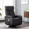 Fauteuil Massant KOSTAS En Simili - Noir -Promos Fauteora Magasin fauteuil massant 320505