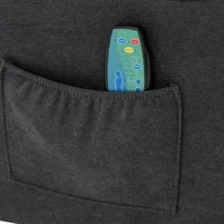 Fauteuil Massant SILVANO En Tissu - Gris -Promos Fauteora Magasin fauteuil massant 438803