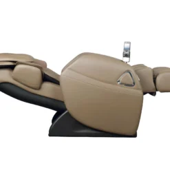 Fauteuil Massant LETO En Simili - Système Zéro Gravité - Taupe -Promos Fauteora Magasin fauteuil massant 445219