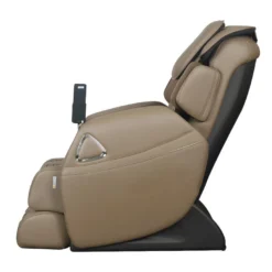 Fauteuil Massant LETO En Simili - Système Zéro Gravité - Taupe -Promos Fauteora Magasin fauteuil massant 445225
