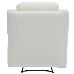 Fauteuil Relax EVASION En Cuir - Blanc Ivoire -Promos Fauteora Magasin fauteuil relax 182079