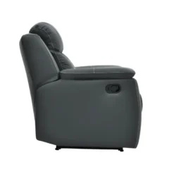 Fauteuil Relax EVASION En Cuir - Gris -Promos Fauteora Magasin fauteuil relax 182173