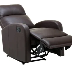 Fauteuil Relax En Simili ISAO - Marron -Promos Fauteora Magasin fauteuil relax 299251