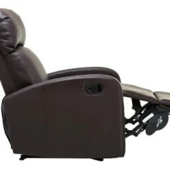 Fauteuil Relax En Simili ISAO - Marron -Promos Fauteora Magasin fauteuil relax 299255