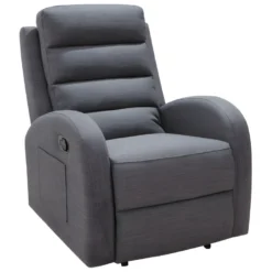 Fauteuil Relax En Tissu GIORGIA - Gris -Promos Fauteora Magasin fauteuil relax 333995