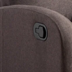 Fauteuil Relax En Tissu ISAO - Marron -Promos Fauteora Magasin fauteuil relax 342777