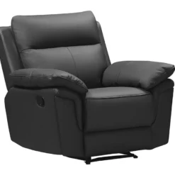 Fauteuil Relax En Cuir De Buffle PAKITA - Noir 7 Fauteuil Relax En Cuir De Buffle PAKITA - Noir -Promos Fauteora Magasin fauteuil relax 367539