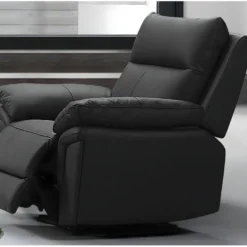 Fauteuil Relax En Cuir De Buffle PAKITA - Noir 6 Fauteuil Relax En Cuir De Buffle PAKITA - Noir -Promos Fauteora Magasin fauteuil relax 367757
