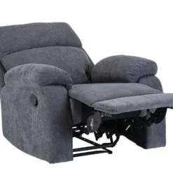 Fauteuil Relax En Tissu TOLZANO - Anthracite -Promos Fauteora Magasin fauteuil relax 378983
