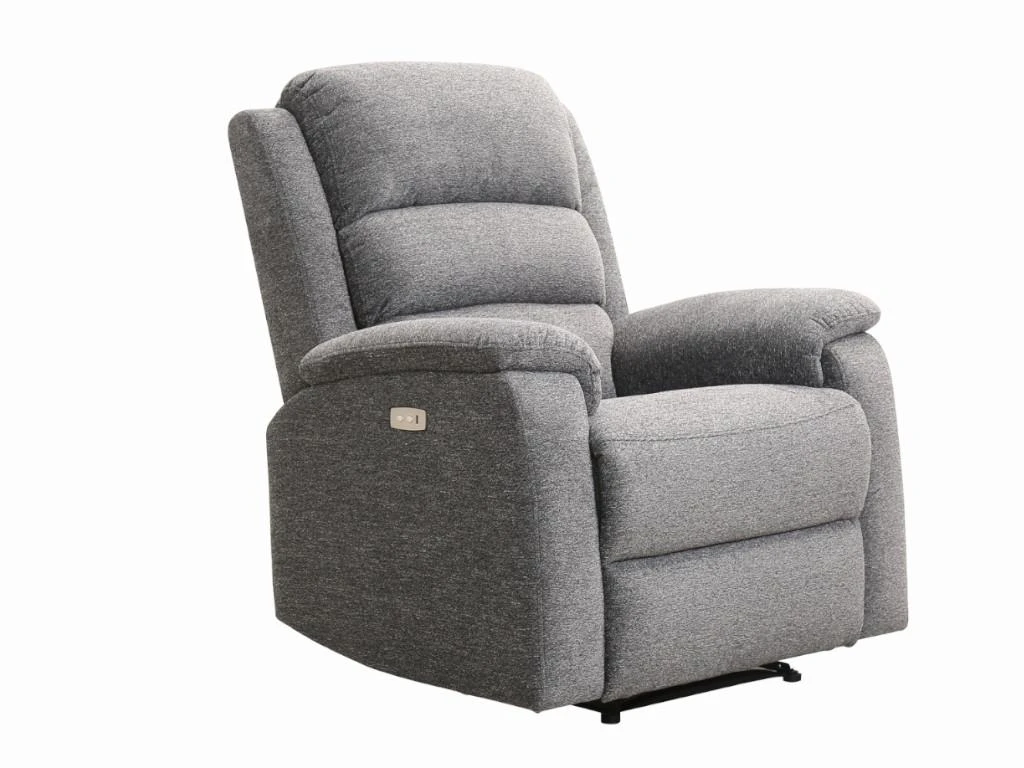 Fauteuil Relax électrique En Tissu Anthracite NEVERS 9 Fauteuil Relax électrique En Tissu Anthracite NEVERS – Image 7