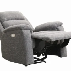 Fauteuil Relax électrique En Tissu Anthracite NEVERS 14 Fauteuil Relax électrique En Tissu Anthracite NEVERS -Promos Fauteora Magasin fauteuil relax 385397