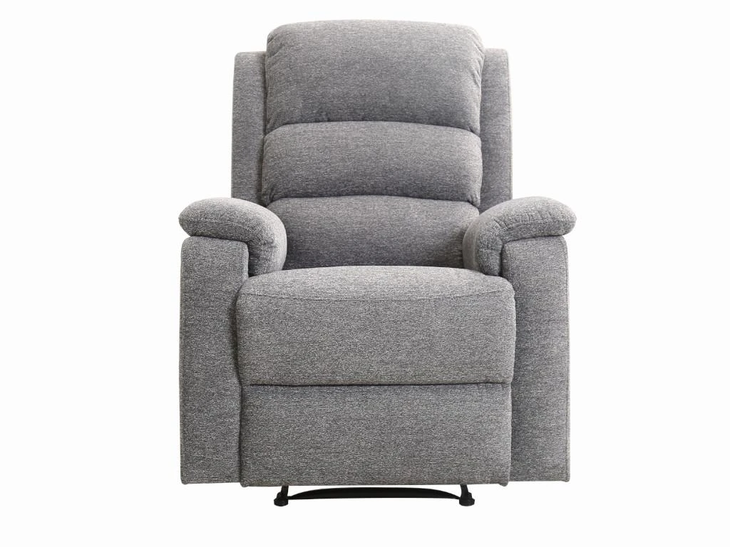 Fauteuil Relax électrique En Tissu Anthracite NEVERS 5 Fauteuil Relax électrique En Tissu Anthracite NEVERS – Image 3