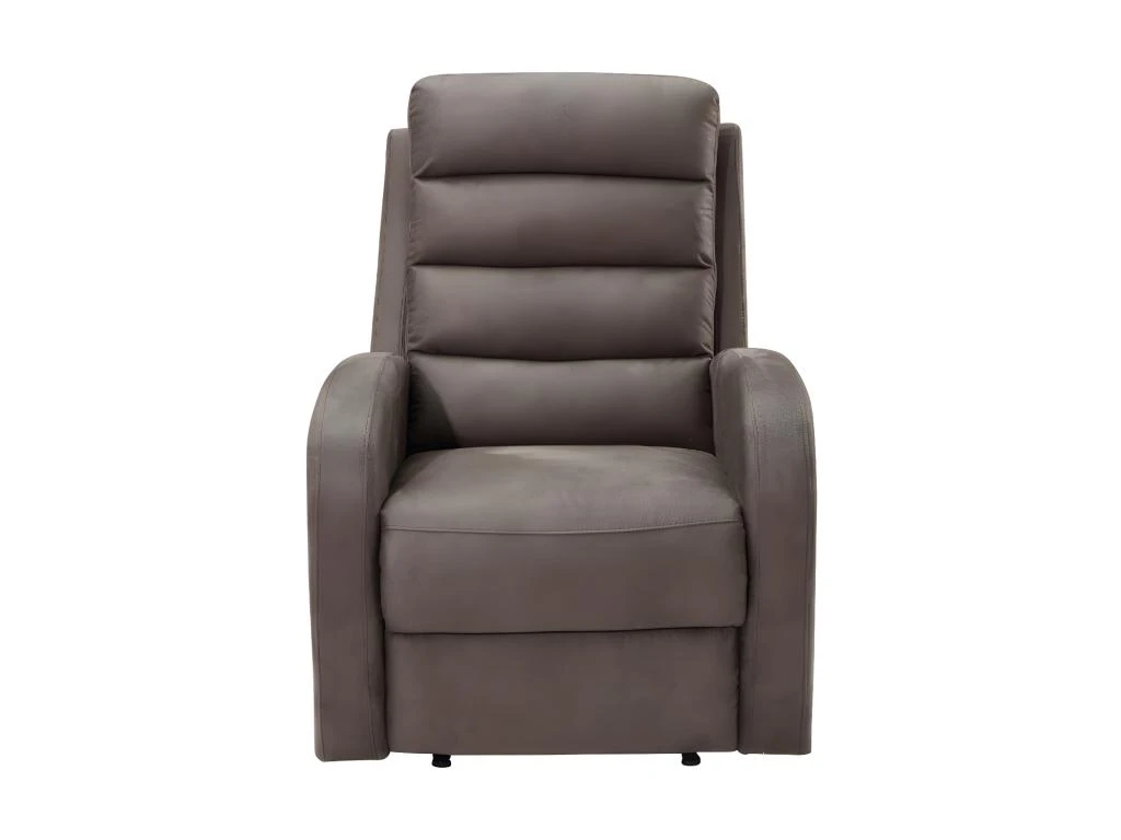 Fauteuil Relax En Tissu GIORGIA - Marron 5 Fauteuil Relax En Tissu GIORGIA - Marron – Image 3