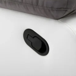 Fauteuil Relax En Microfibre Et Simili TOLZANO - Gris Et Blanc 15 Fauteuil Relax En Microfibre Et Simili TOLZANO - Gris Et Blanc -Promos Fauteora Magasin fauteuil relax 399951