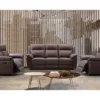 Fauteuil Relax En Cuir De Buffle PAKITA - Marron -Promos Fauteora Magasin fauteuil relax 412749