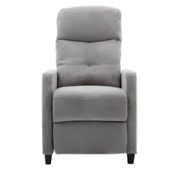 Fauteuil Relax En Tissu FEREOLE - Gris Clair -Promos Fauteora Magasin fauteuil relax 417947