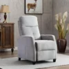 Fauteuil Relax En Tissu FEREOLE - Gris Clair -Promos Fauteora Magasin fauteuil relax 417957