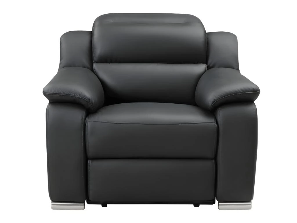 Fauteuil Relax électrique En Cuir ARENA III - Noir 5 Fauteuil Relax électrique En Cuir ARENA III - Noir – Image 3