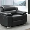 Fauteuil Relax électrique En Cuir ARENA III - Noir 2 Fauteuil Relax électrique En Cuir ARENA III - Noir -Promos Fauteora Magasin fauteuil relax 433307