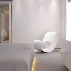 VOIDO - Fauteuil In And Out Blanc Satin -Promos Fauteora Magasin fauteuil 10562129
