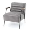 Fauteuil Hutch En Simili Cuir Gris 2 Fauteuil Hutch En Simili Cuir Gris -Promos Fauteora Magasin fauteuil 10564933