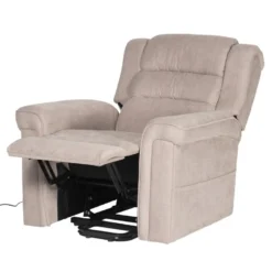 Fauteuil électrique Inclinable BERNIE Taupe - HAPPY GARDEN -Promos Fauteora Magasin fauteuil 10781043
