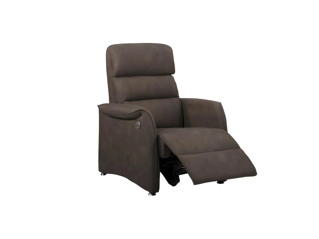 Fauteuil Relax électrique Brun - SOFTY 4 Fauteuil Relax électrique Brun - SOFTY – Image 2
