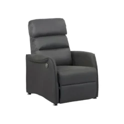 Fauteuil Relax électrique Gris Foncé - SOFTY