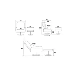 Fauteuil De Relaxation Cuir Beige - EXCELLY N°1 9 Fauteuil De Relaxation Cuir Beige - EXCELLY N°1 -Promos Fauteora Magasin fauteuil 11122395