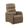Fauteuil Relax électrique Marron Cendré - SOFTY 1 Fauteuil Relax électrique Marron Cendré - SOFTY -Promos Fauteora Magasin fauteuil 11122401