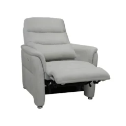 Fauteuil Relax Electrique Tissu Gris Perle - RUSSIA 7 Fauteuil Relax Electrique Tissu Gris Perle - RUSSIA -Promos Fauteora Magasin fauteuil 11122431