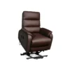 Fauteuil Relax Releveur Simili Cuir Marron - VERSO -Promos Fauteora Magasin fauteuil 11123673