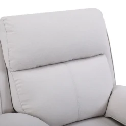 Fauteuil Relax En Tissu Beige LANA -Promos Fauteora Magasin fauteuil 11344957