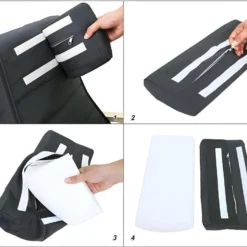 Fauteuil à Bascule Avec Accoudoirs Et Repose-pieds 5 Positions - L55 X H91 Cm -Promos Fauteora Magasin fauteuil 12561719