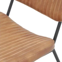 Fauteuil Vintage Et Repose-pieds Cuir De Buffle -Promos Fauteora Magasin fauteuil 12728691