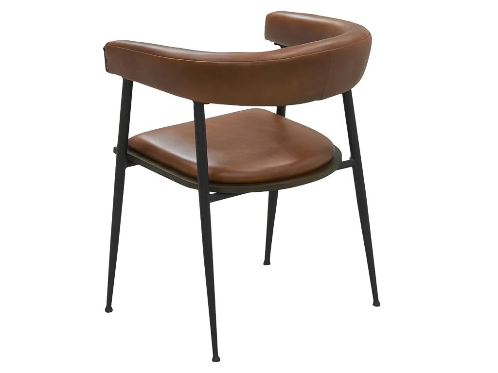 Fauteuil En Cuir Et Métal 7 Fauteuil En Cuir Et Métal – Image 5