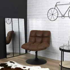 Fauteuil Vintage Style Industriel En Polyuréthane -Promos Fauteora Magasin fauteuil 12728893